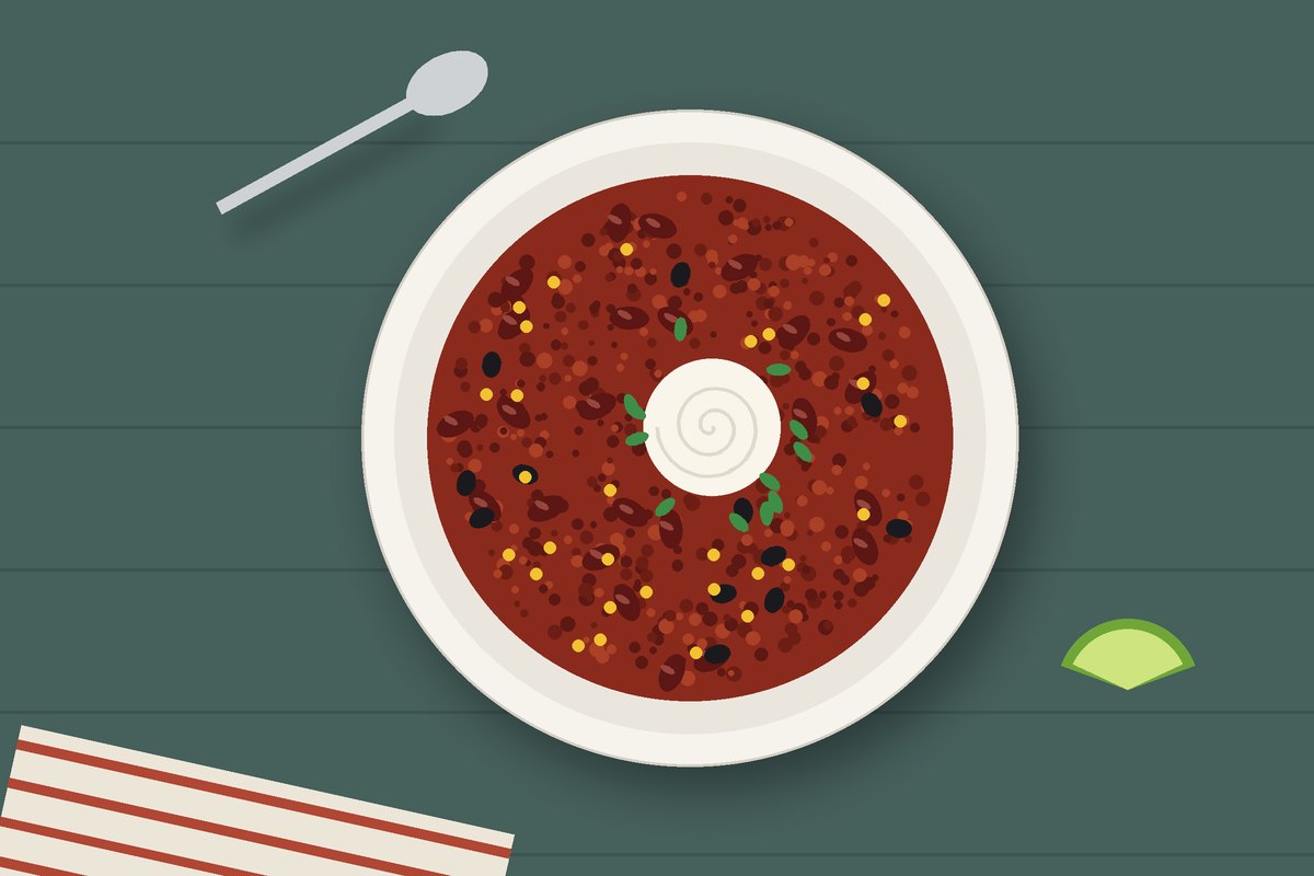 Beef and bean chilli